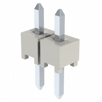 HTSW-102-05-T-S by Samtec Inc. - CONNECTOR HEADER VERT 2POS 2.54MM