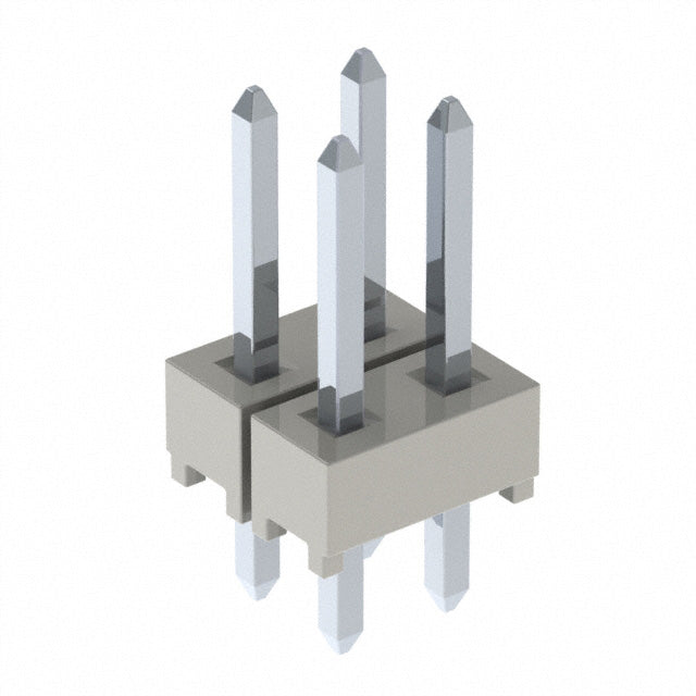 HTSW-102-07-T-D by Samtec Inc. - CONNECTOR HEADER VERT 4POS 2.54MM