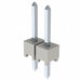 HTSW-102-07-T-S by Samtec Inc. - CONNECTOR HEADER VERT 2POS 2.54MM