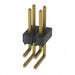 HTSW-102-08-G-D-LA by Samtec Inc. - CONNECTOR HEADER R/A 4POS 2.54MM