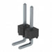HTSW-102-08-T-S-RA by Samtec Inc. - CONNECTOR HEADER R/A 2POS 2.54MM