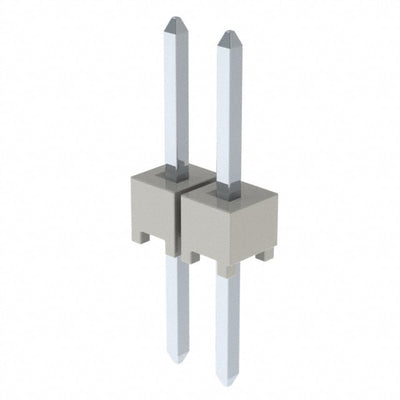 HTSW-102-08-T-S by Samtec Inc. - CONNECTOR HEADER VERT 2POS 2.54MM