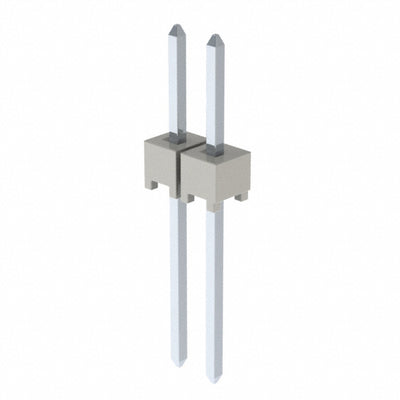 HTSW-102-09-T-S by Samtec Inc. - CONNECTOR HEADER VERT 2POS 2.54MM