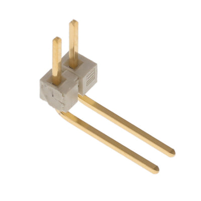 HTSW-102-10-G-S-RA by Samtec Inc. - CONNECTOR HEADER R/A 2POS 2.54MM