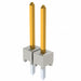 HTSW-102-14-S-S by Samtec Inc. - CONNECTOR HEADER VERT 2POS 2.54MM