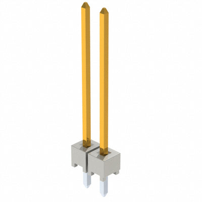 HTSW-102-20-F-S by Samtec Inc. - CONNECTOR HEADER VERT 2POS 2.54MM