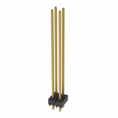 HTSW-102-21-G-D by Samtec Inc. - CONNECTOR HEADER VERT 4POS 2.54MM