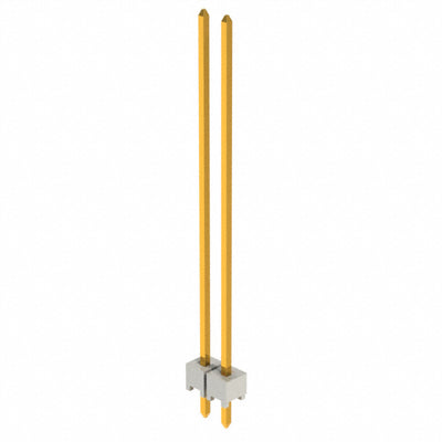 HTSW-102-21-G-S by Samtec Inc. - CONNECTOR HEADER VERT 2POS 2.54MM