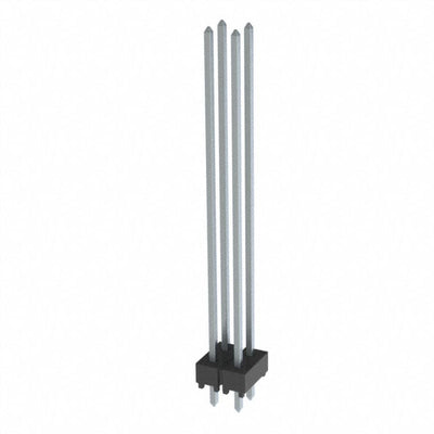 HTSW-102-21-T-D by Samtec Inc. - CONNECTOR HEADER VERT 4POS 2.54MM