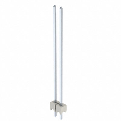 HTSW-102-21-TM-S by Samtec Inc. - CONNECTOR HEADER VERT 2POS 2.54MM