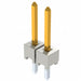HTSW-102-23-G-S by Samtec Inc. - CONNECTOR HEADER VERT 2POS 2.54MM