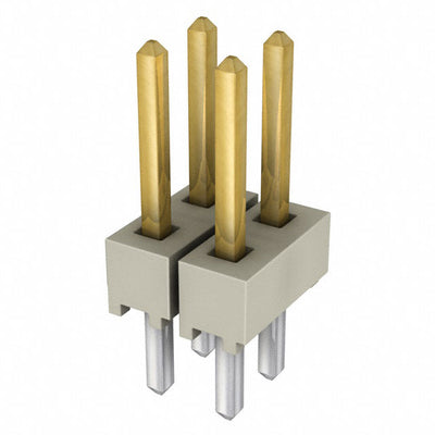 HTSW-102-26-S-D by Samtec Inc. - CONNECTOR HEADER VERT 4POS 2.54MM