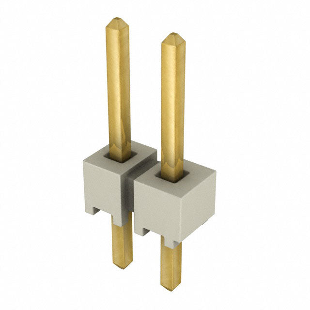 HTSW-102-26-G-S by Samtec Inc. - CONNECTOR HEADER VERT 2POS 2.54MM