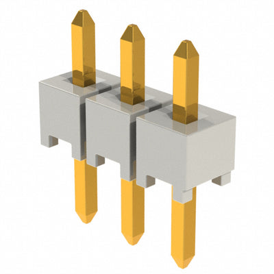 HTSW-103-05-G-S by Samtec Inc. - CONNECTOR HEADER VERT 3POS 2.54MM