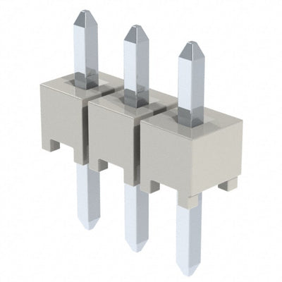 HTSW-103-06-T-S by Samtec Inc. - CONNECTOR HEADER VERT 3POS 2.54MM