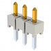 HTSW-103-06-L-S by Samtec Inc. - CONNECTOR HEADER VERT 3POS 2.54MM
