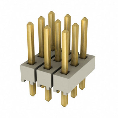 HTSW-103-07-G-T by Samtec Inc. - CONNECTOR HEADER VERT 9POS 2.54MM