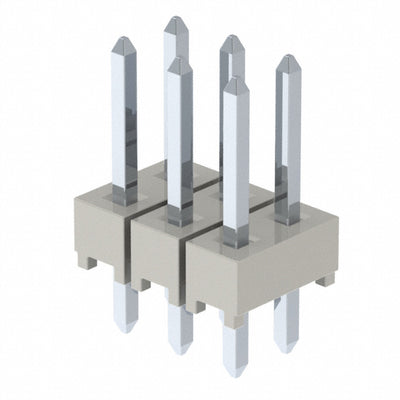 HTSW-103-07-T-D by Samtec Inc. - CONNECTOR HEADER VERT 6POS 2.54MM