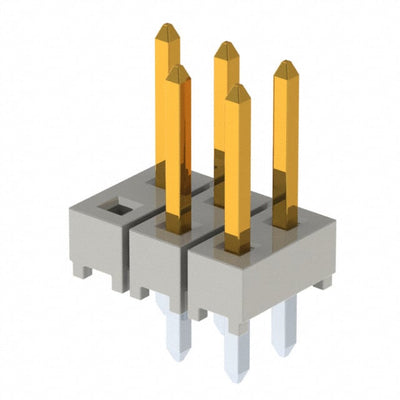 HTSW-103-07-L-D-006 by Samtec Inc. - CONNECTOR HEADER VERT 6POS 2.54MM