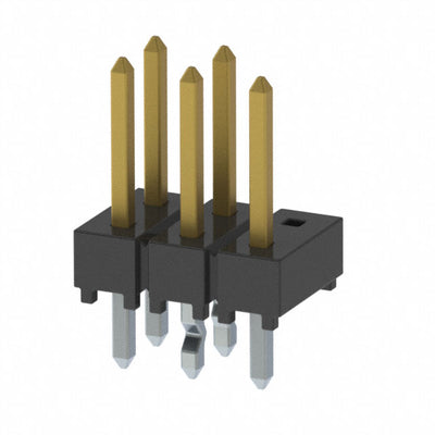 HTSW-103-07-L-D-LL-001 by Samtec Inc. - CONNECTOR HEADER VERT 6POS 2.54MM