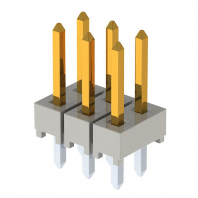 HTSW-103-07-SM-D by Samtec Inc. - CONNECTOR HEADER VERT 6POS 2.54MM