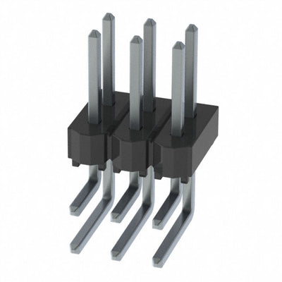 HTSW-103-08-TM-D-RA by Samtec Inc. - CONNECTOR HEADER R/A 6POS 2.54MM