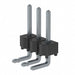 HTSW-103-08-T-S-LA by Samtec Inc. - CONNECTOR HEADER R/A 3POS 2.54MM