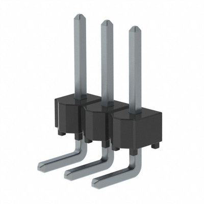 HTSW-103-08-T-S-RA by Samtec Inc. - CONNECTOR HEADER R/A 3POS 2.54MM