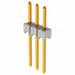 HTSW-103-09-G-S by Samtec Inc. - CONNECTOR HEADER VERT 3POS 2.54MM