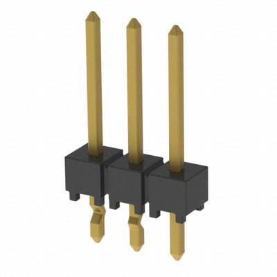 HTSW-103-14-H-S-LL by Samtec Inc. - CONNECTOR HEADER VERT 3POS 2.54MM