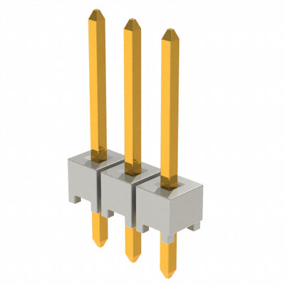 HTSW-103-14-H-S by Samtec Inc. - CONNECTOR HEADER VERT 3POS 2.54MM