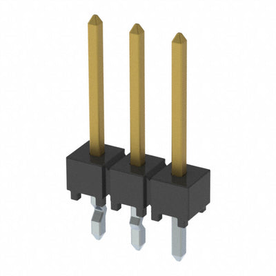 HTSW-103-14-SM-S-LL by Samtec Inc. - CONNECTOR HEADER VERT 3POS 2.54MM