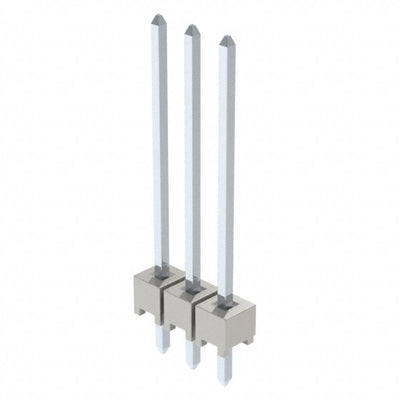 HTSW-103-20-T-S by Samtec Inc. - CONNECTOR HEADER VERT 3POS 2.54MM