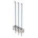 HTSW-103-20-T-S by Samtec Inc. - CONNECTOR HEADER VERT 3POS 2.54MM