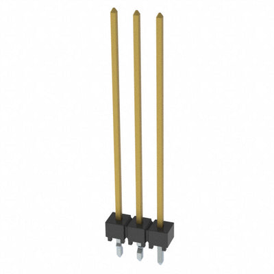 HTSW-103-20-S-S-LL by Samtec Inc. - CONNECTOR HEADER VERT 3POS 2.54MM