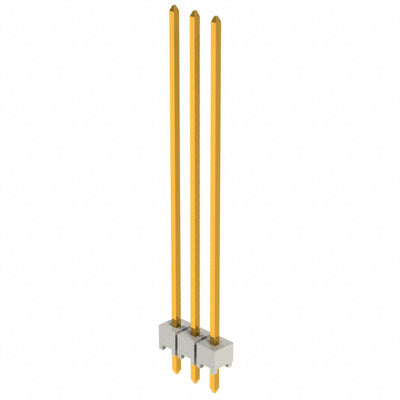 HTSW-103-21-G-S by Samtec Inc. - CONNECTOR HEADER VERT 3POS 2.54MM