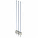 HTSW-103-21-T-S by Samtec Inc. - CONNECTOR HEADER VERT 3POS 2.54MM