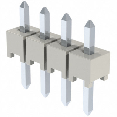 HTSW-104-05-T-S by Samtec Inc. - CONNECTOR HEADER VERT 4POS 2.54MM