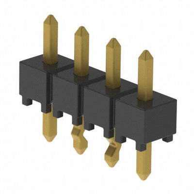 HTSW-104-06-G-S-LL by Samtec Inc. - CONNECTOR HEADER VERT 4POS 2.54MM