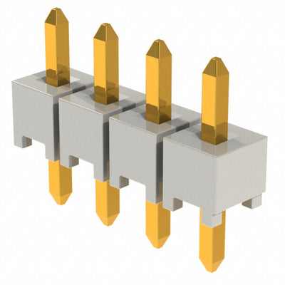HTSW-104-06-G-S by Samtec Inc. - CONNECTOR HEADER VERT 4POS 2.54MM