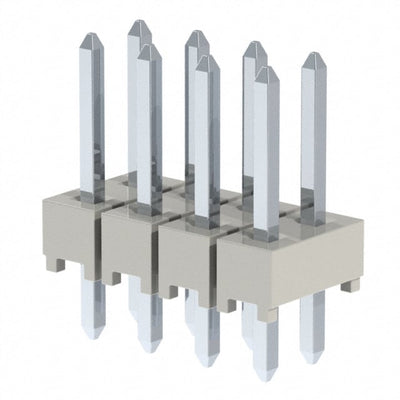 HTSW-104-07-TM-D by Samtec Inc. - CONNECTOR HEADER VERT 8POS 2.54MM