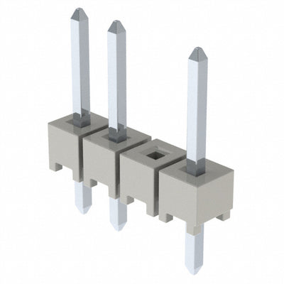 HTSW-104-07-T-S-002 by Samtec Inc. - CONNECTOR HEADER VERT 4POS 2.54MM