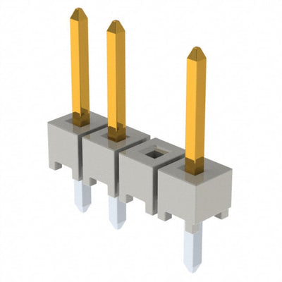 HTSW-104-07-L-S-002 by Samtec Inc. - CONNECTOR HEADER VERT 4POS 2.54MM