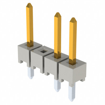 HTSW-104-07-L-S-003 by Samtec Inc. - CONNECTOR HEADER VERT 4POS 2.54MM