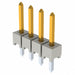 HTSW-104-07-F-S by Samtec Inc. - CONNECTOR HEADER VERT 4POS 2.54MM
