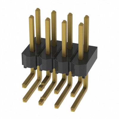 HTSW-104-08-G-D-LA by Samtec Inc. - CONNECTOR HEADER VERT 8POS 2.54MM