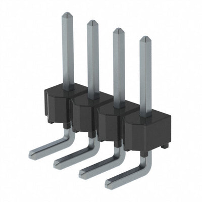 HTSW-104-08-T-S-RA by Samtec Inc. - CONNECTOR HEADER R/A 4POS 2.54MM