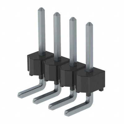 HTSW-104-08-TM-S-RA by Samtec Inc. - CONNECTOR HEADER R/A 4POS 2.54MM