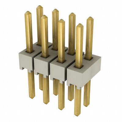 HTSW-104-08-G-D by Samtec Inc. - CONNECTOR HEADER VERT 8POS 2.54MM