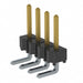 HTSW-104-08-S-S-RA by Samtec Inc. - CONNECTOR HEADER R/A 4POS 2.54MM